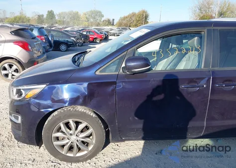 2019 Kia Sedona Ex из США, поврежденный, VIN KNDMB5C14K6537063